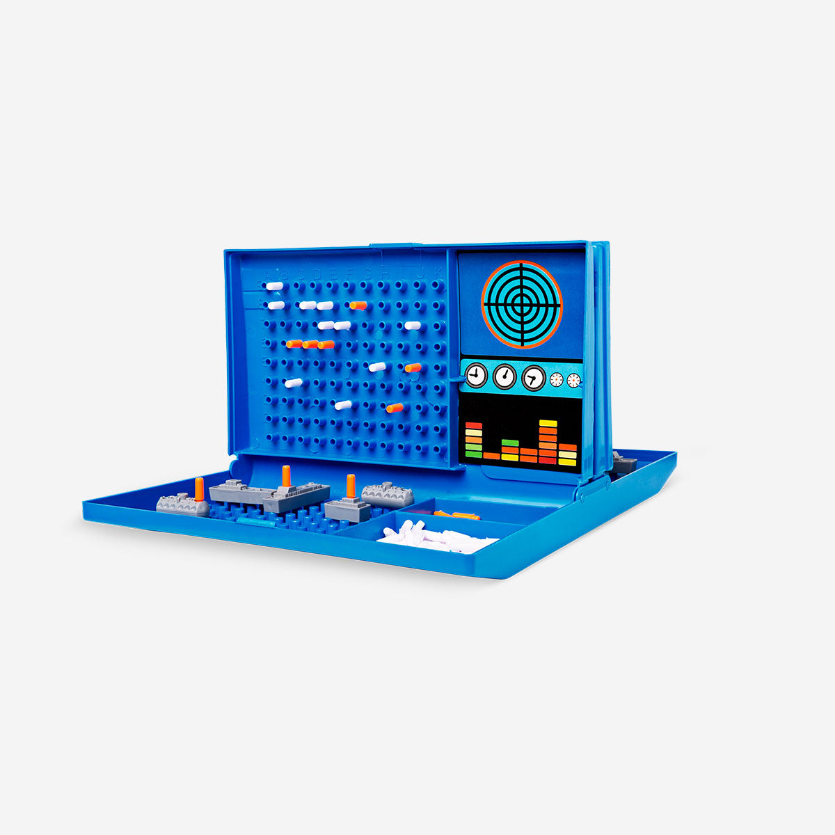 Sea Battle game for 2 players by Flying Tiger Copenhagen, featuring a colorful game board and plastic ships for fun battles.
