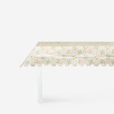 Flying Tiger Copenhagen floral paper tablecloth, 120x180 cm, with vibrant flower pattern for party table decorations.