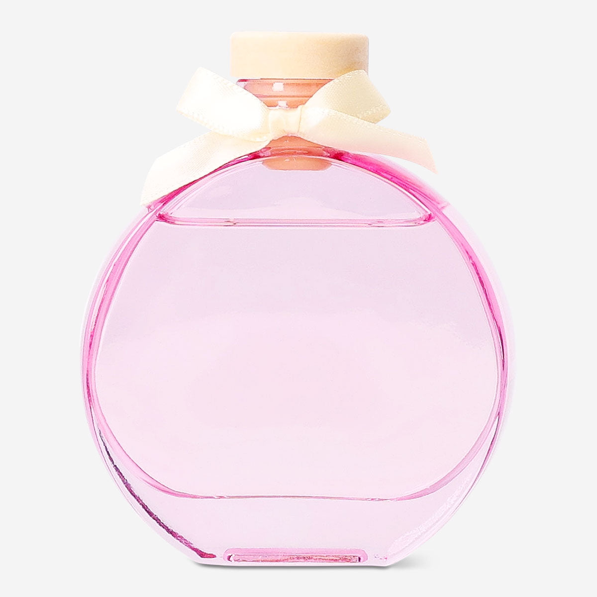 Flying Tiger Copenhagen reed diffuser with white tea fragrance in a clear glass bottle and natural reed sticks for home scenting.