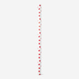 Danish flag wrapping paper, 300 cm long, designed for office use, by Flying Tiger Copenhagen, featuring red and white Scandinavian pattern.