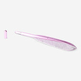 Pink feather ballpoint pen for office use by Flying Tiger Copenhagen, featuring a colorful feather design.