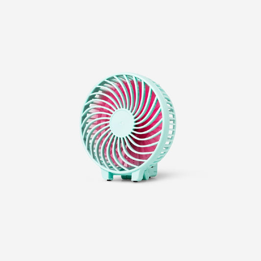 Ventilador 2 en 1 con 3 velocidades - Menta
