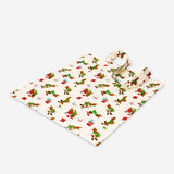 Textile tote bag featuring Christmas sausage dogs design, by Flying Tiger Copenhagen, with festive holiday-themed artwork.
