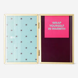 Double gold picture frame for home decor, 22x16 cm, from Flying Tiger Copenhagen, showing a stylish gold-colored photo frame.