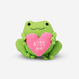 Kit crochet DIY grenouille de Saint-Valentin