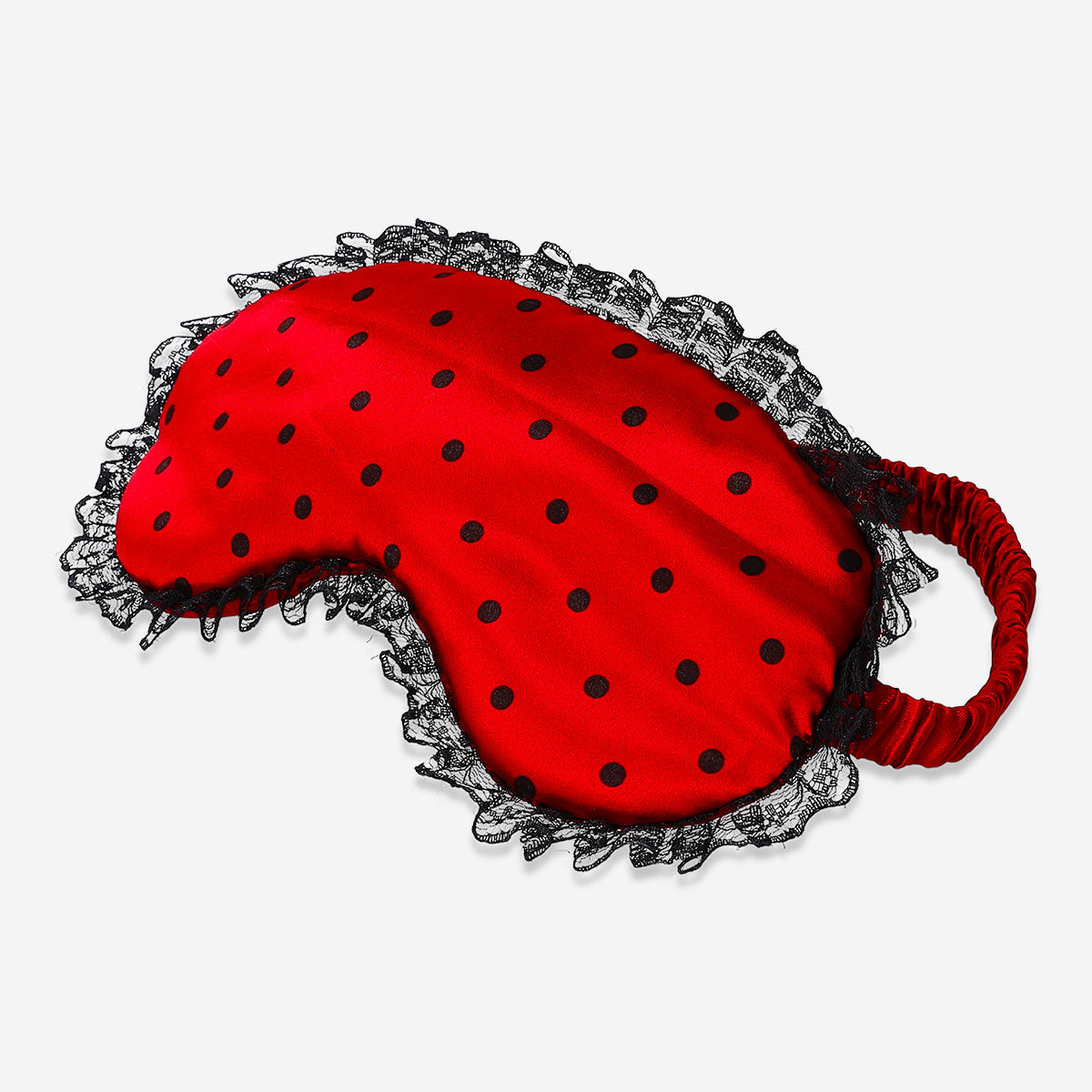 Lace sleeping mask for adults by Flying Tiger Copenhagen, soft lace material, designed for comfortable leisure and sleep.