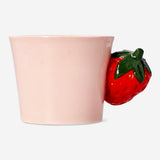 Mug with strawberry handle - 350 ml