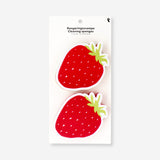 Strawberry cleaning sponges - 2 pcs