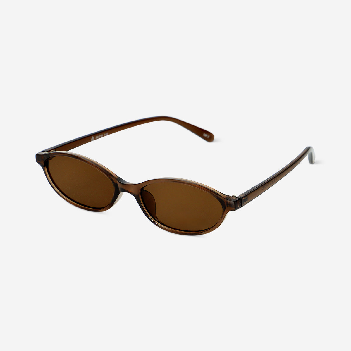 Slim brown sunglasses