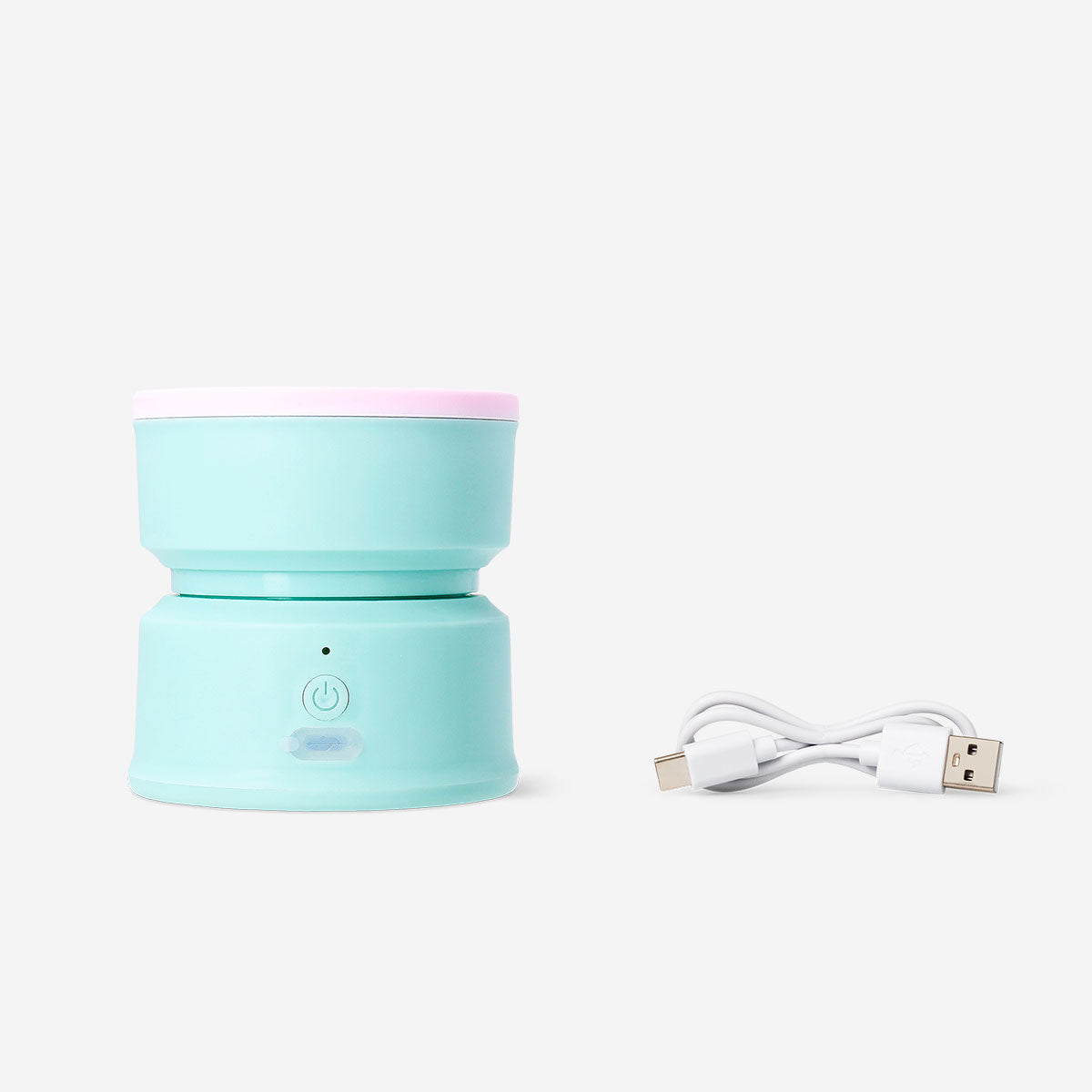 Flying Tiger Copenhagen makeup brush cleaning machine with rotating brush heads for easy personal care cleaning.