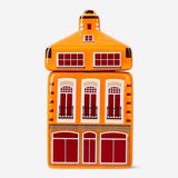 Nordic spice house - Orange and burgundy