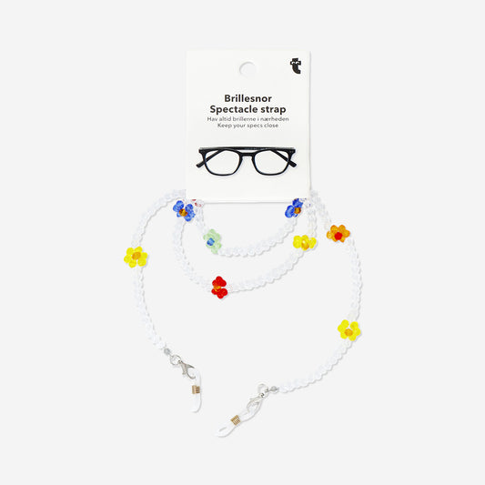 Brillenkoord met bloemen