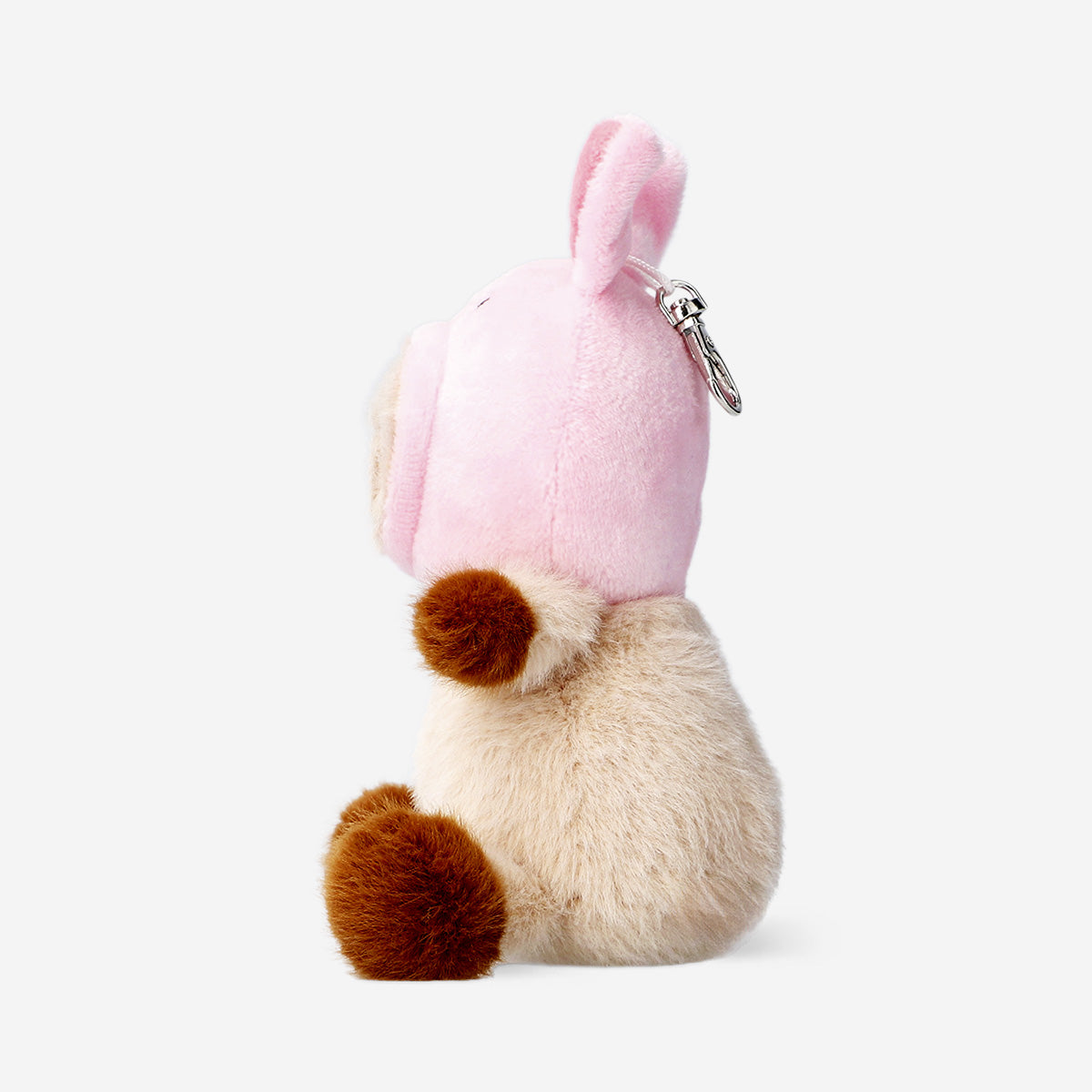 Key ring Capybara dressed as bunny – cute accessory gift idea