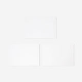 Set of three A4 thin hobby canvases by Flying Tiger Copenhagen, ideal for painting and craft projects.