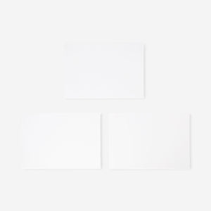 Set of three A4 thin hobby canvases by Flying Tiger Copenhagen, ideal for painting and craft projects.