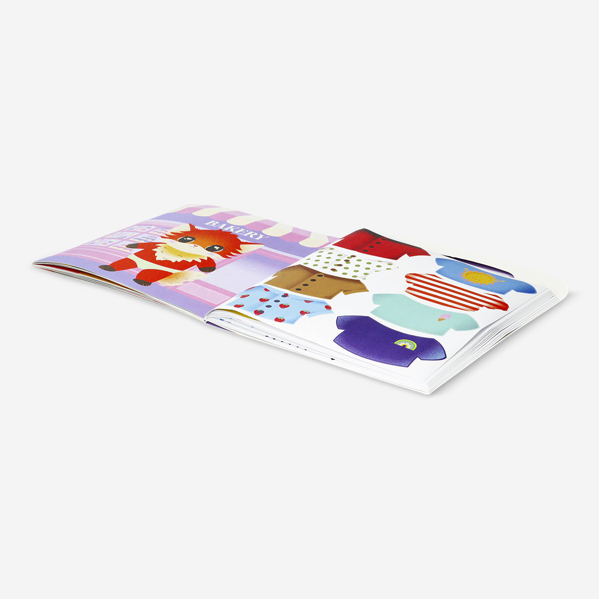 Activity book - Dress up stickers