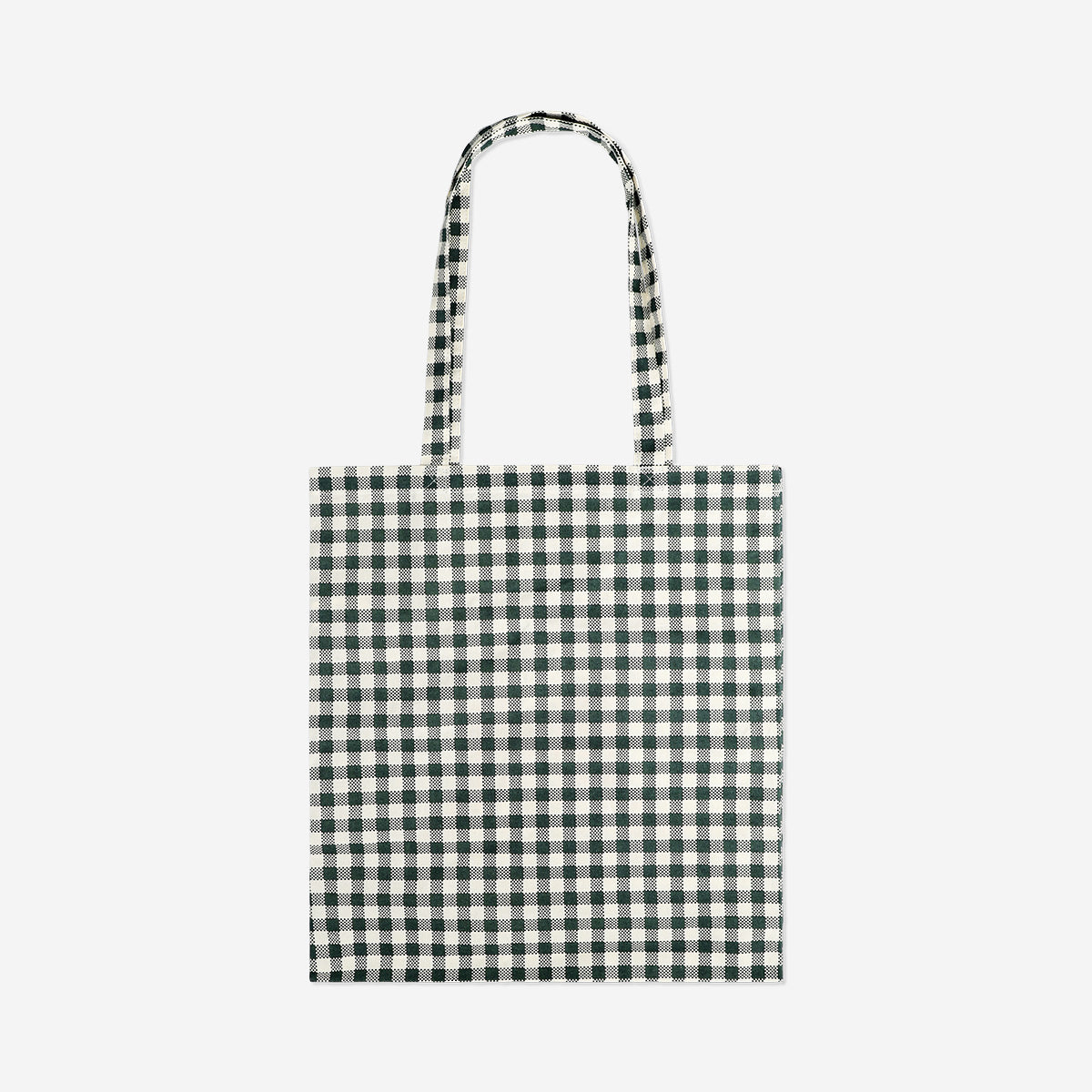Tote bag - plaid with bell