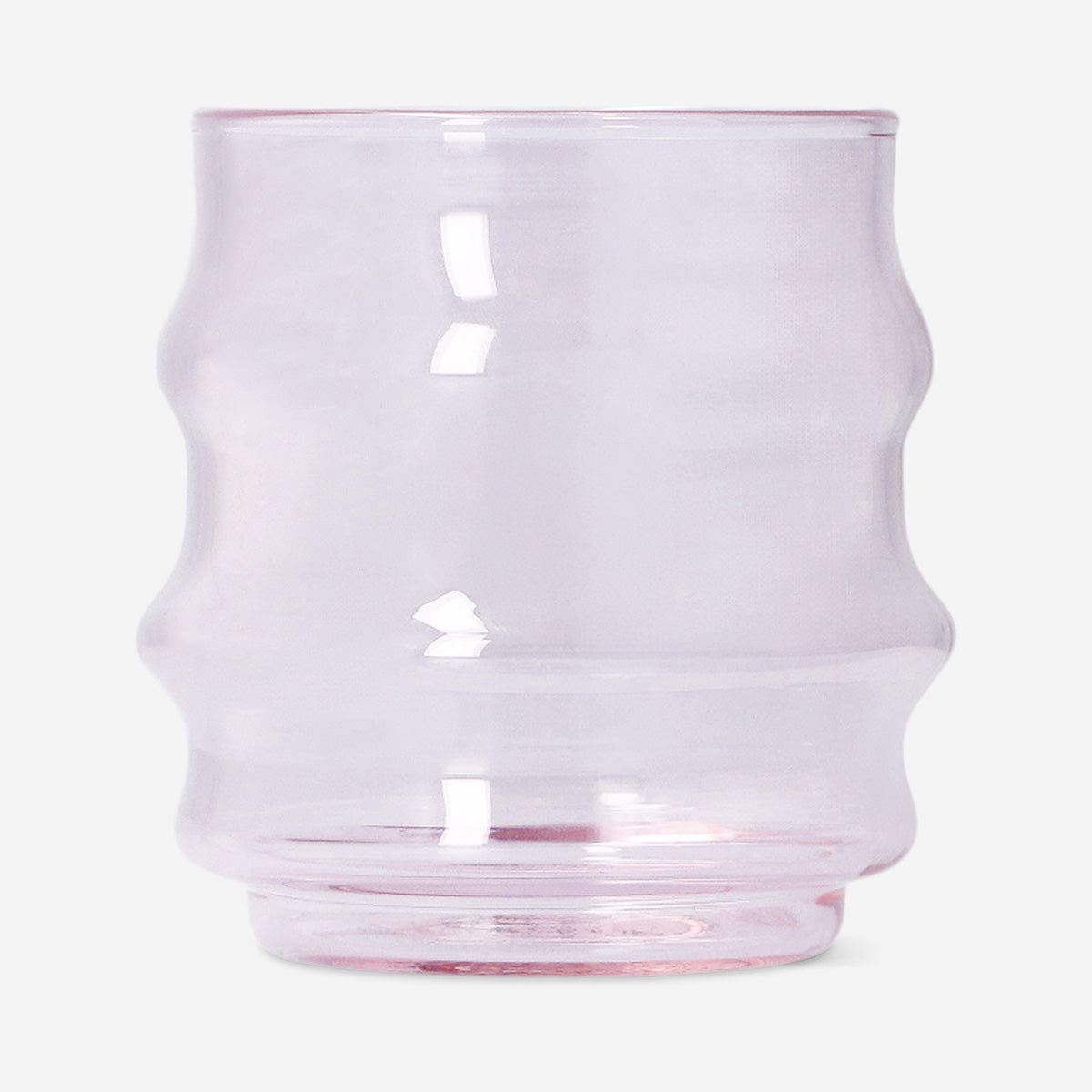 Designer Collection - Pink drinking glass - 250 ml