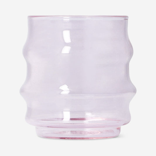 Designer Collection - Pink drinking glass - 250 ml