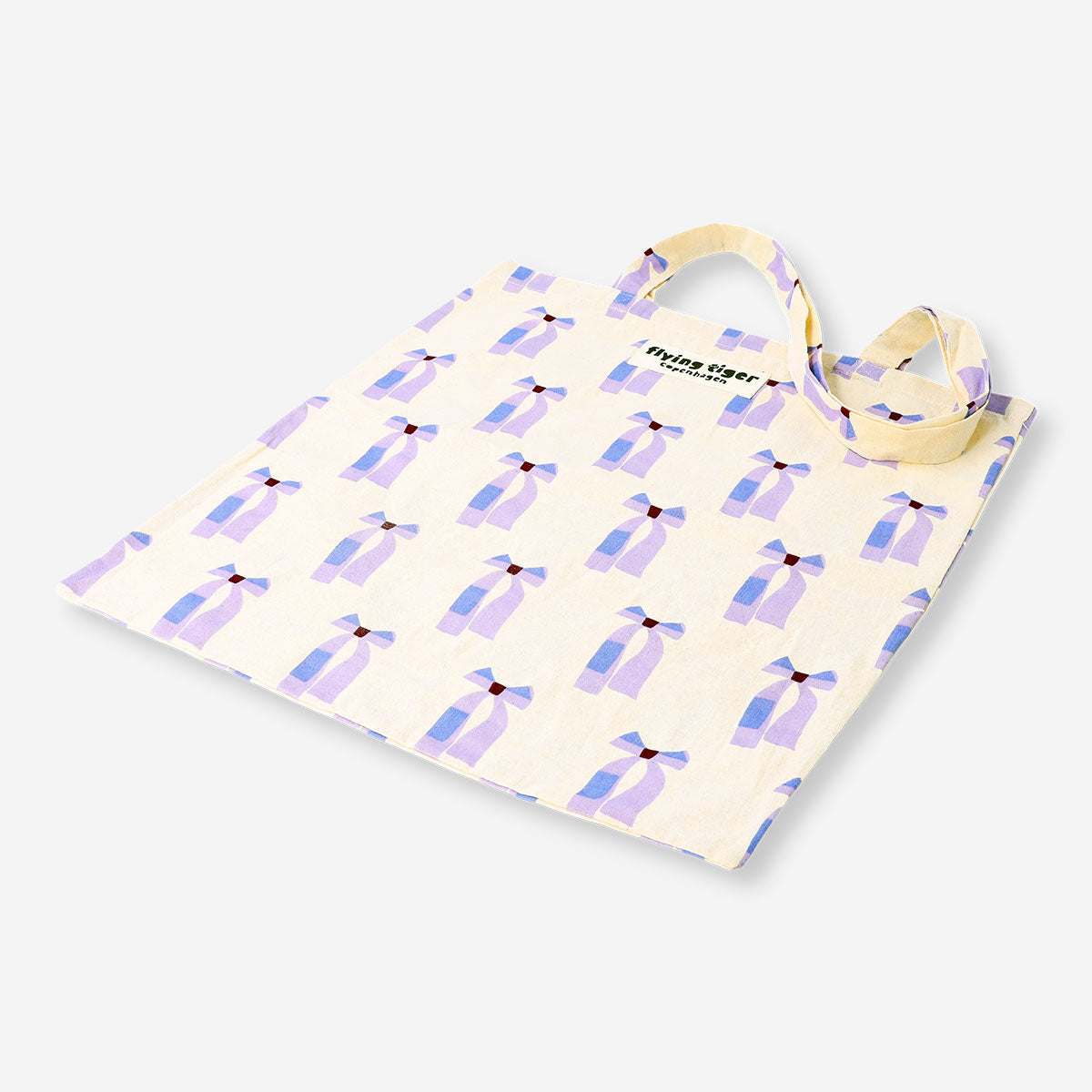 Tote bag - Purple bows