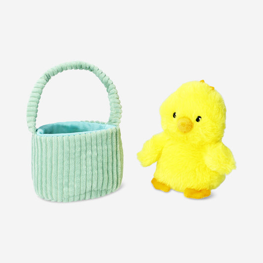 Plush toy - Chicken in basket
