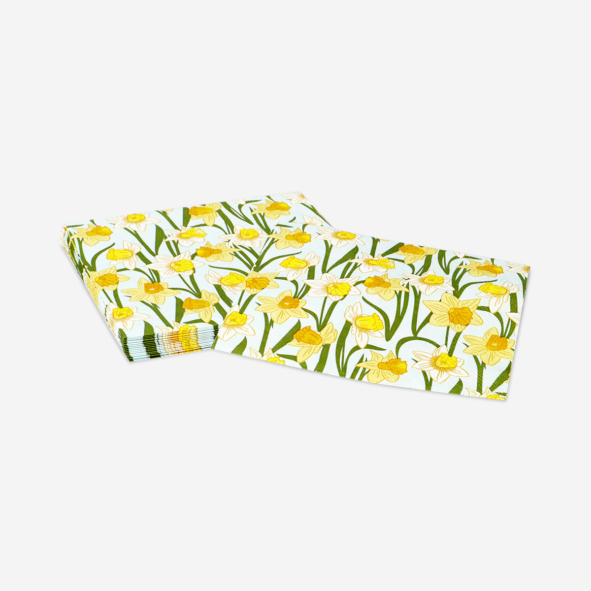 Daffodil flower napkins - 16 pcs