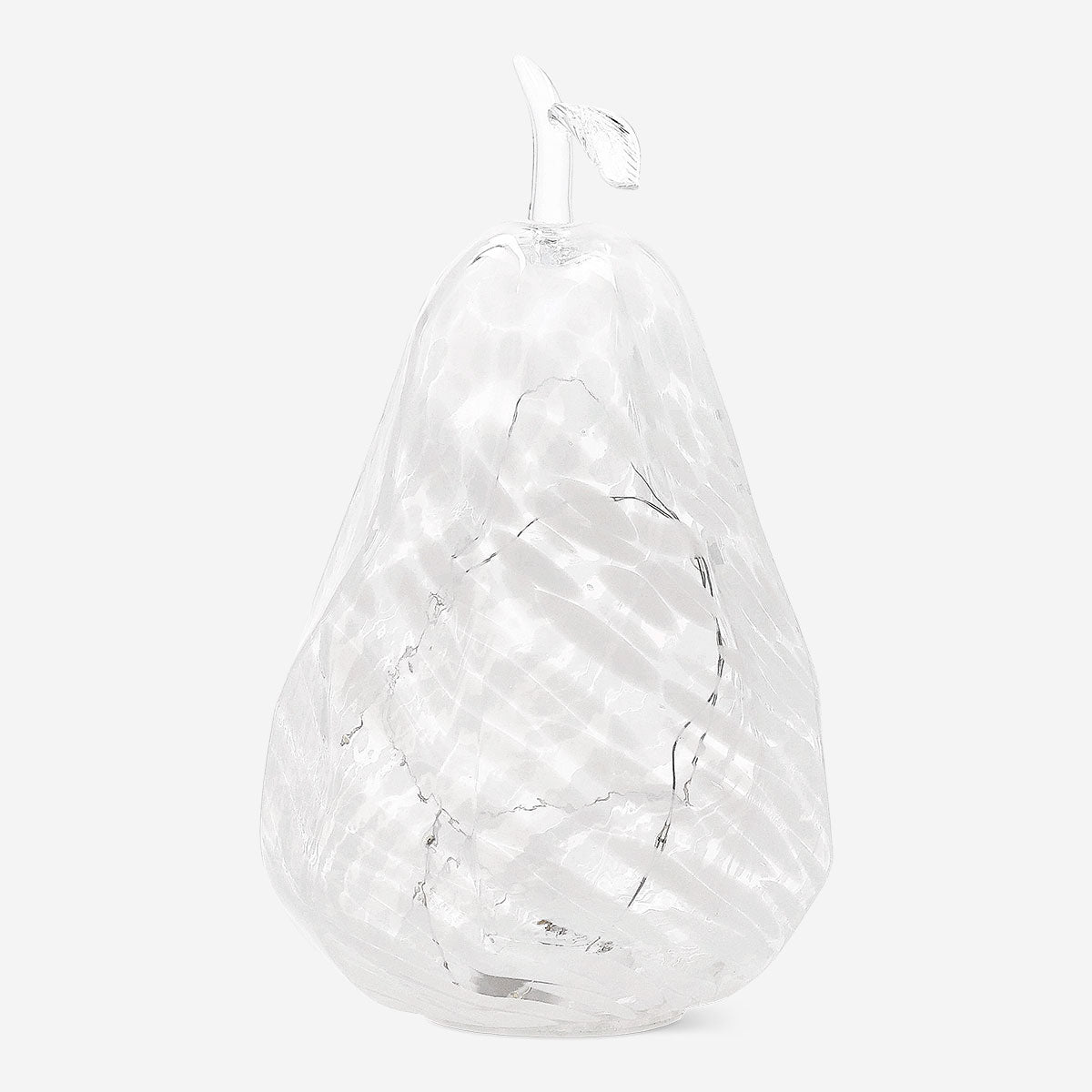 Flying Tiger Copenhagen cozy pear-shaped lamp for home decor, featuring a soft glow and modern design.