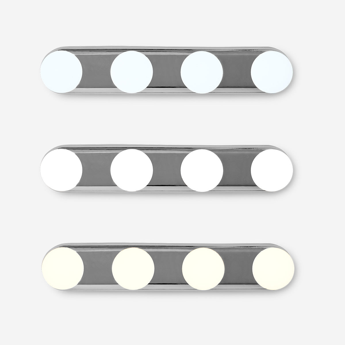 Make-up lamp with multiple light settings