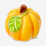 Decorative 5 cm pumpkin for home decor by Flying Tiger Copenhagen, with a textured orange surface and festive design.