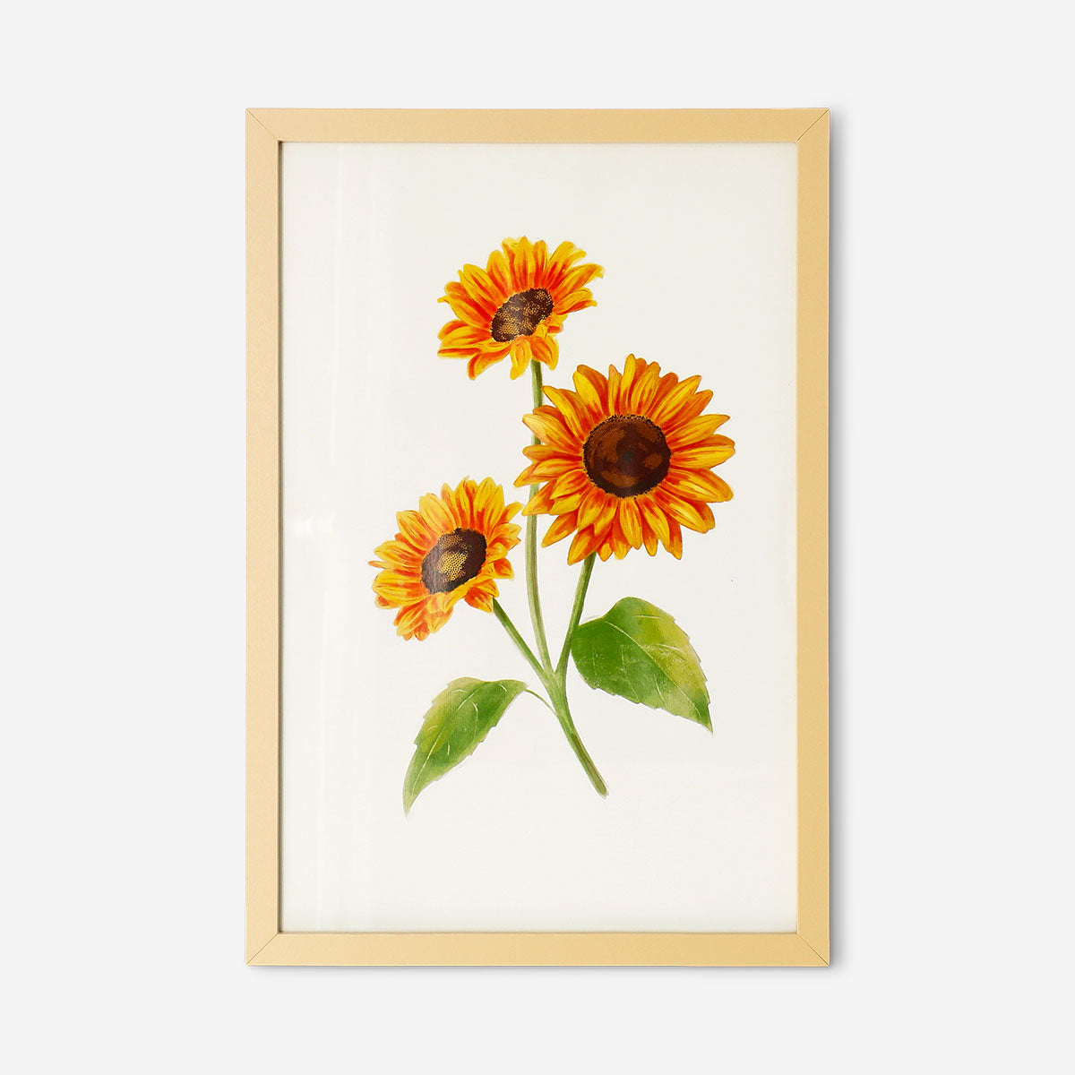 Wooden picture frame from Flying Tiger Copenhagen, 20x30 cm, showcasing a natural wood finish and classic home decor style.