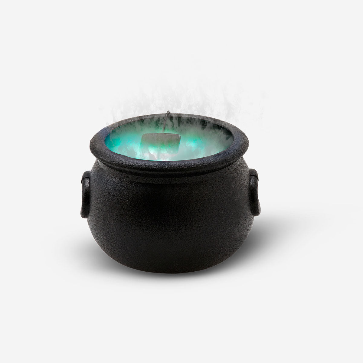 Flying Tiger Copenhagen colour changing fog machine cauldron gadget with swirling fog and vibrant LED lights for spooky effects