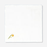 Fabric napkins with embroidered daffodils - 2 pcs