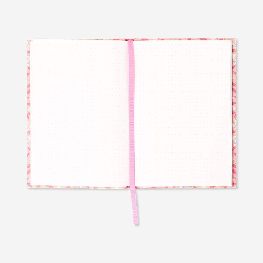A5 bullet planner from Flying Tiger Copenhagen with weekly pages and colorful design for organizing tasks and notes.