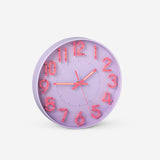 Glow in the dark wall clock from Flying Tiger Copenhagen with luminous numbers and modern home decor design.