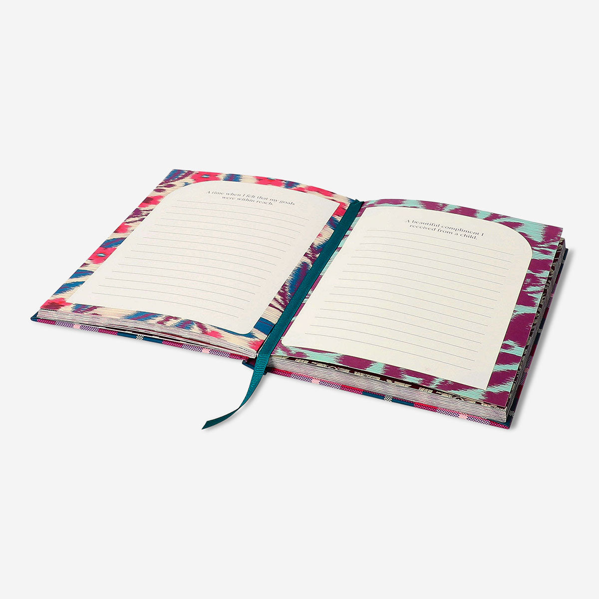 Flying Tiger Copenhagen memory journal with lined pages and colorful cover for office or personal use.