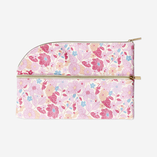 Floral pencil case