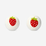 Wool strawberry laundry dryer balls - 2 pcs