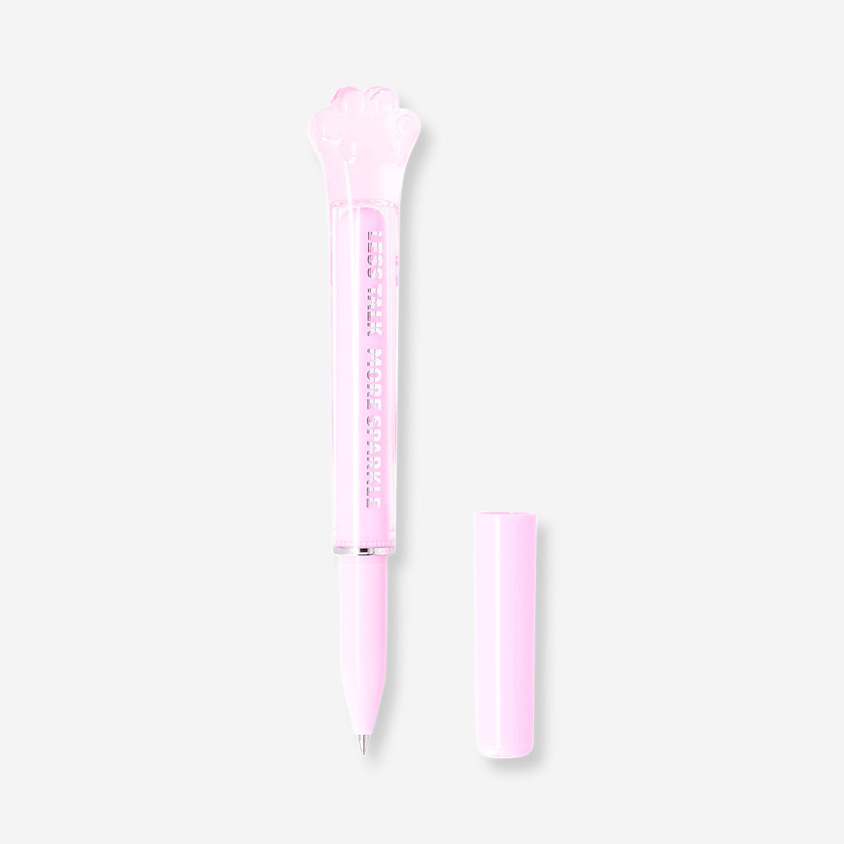 Ballpoint pen - Pink with cat paw
