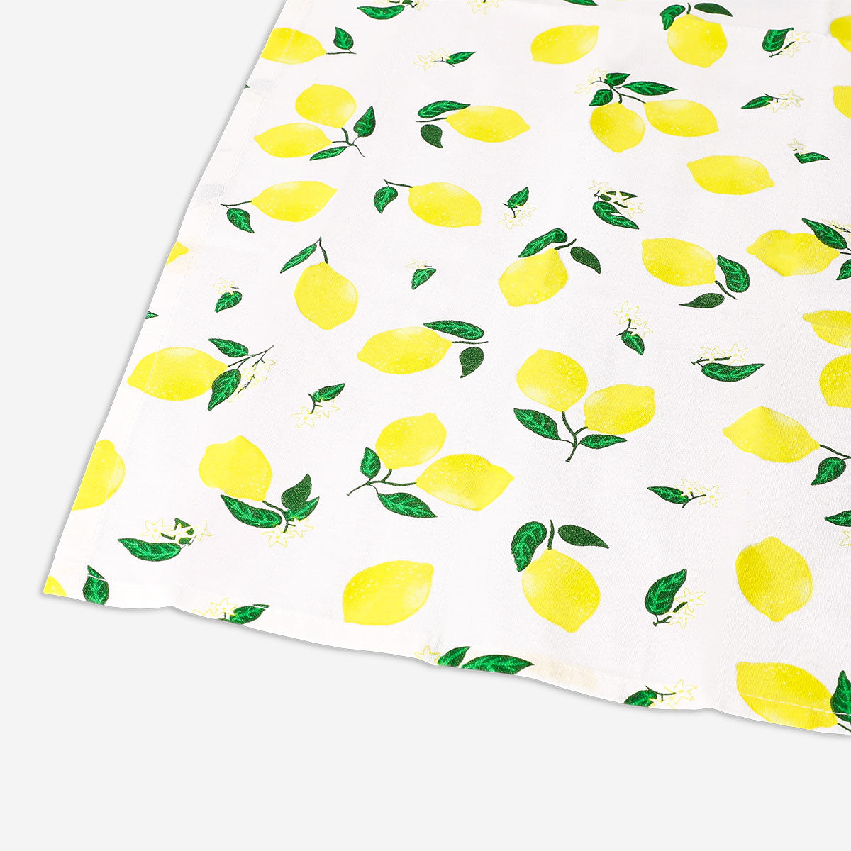 Set of two lemon print fabric napkins from Flying Tiger Copenhagen, ideal for home dining and table decor.