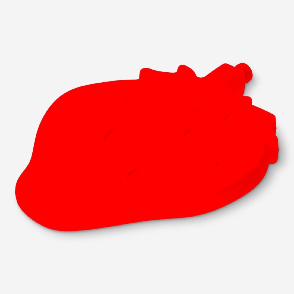 Flying Tiger Copenhagen strawberry cooling element for home use, featuring a vibrant strawberry design for refreshing ambiance.