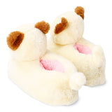 Textile cat slippers in size 39/40 from Flying Tiger Copenhagen, featuring cute cat face designs and soft, cozy material.
