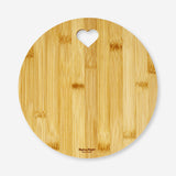 Designer Collection - Round bamboo cutting board - 25 cm