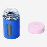 Salt and pepper shaker in pink and blue