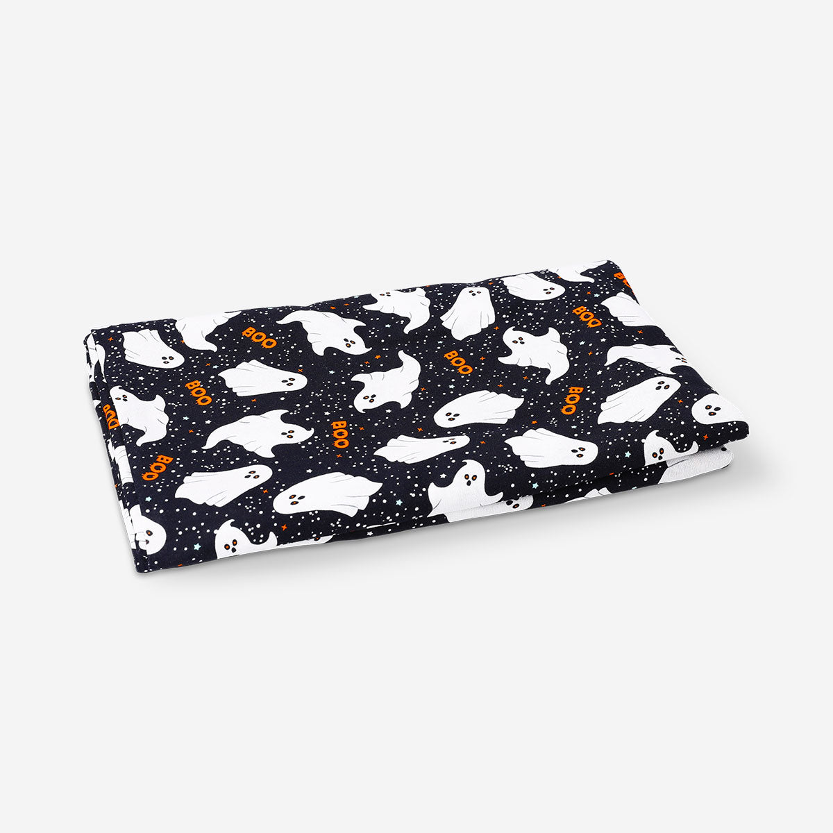 Flying Tiger Copenhagen ghost-themed tablecloth, 140x220 cm, with spooky ghost designs for home decor.