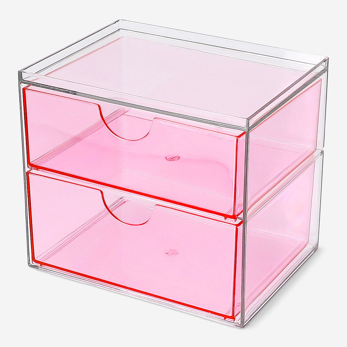 Flying Tiger Copenhagen cosmetic organizer with drawers, 11x10x13 cm, for storing personal care items and toiletries.