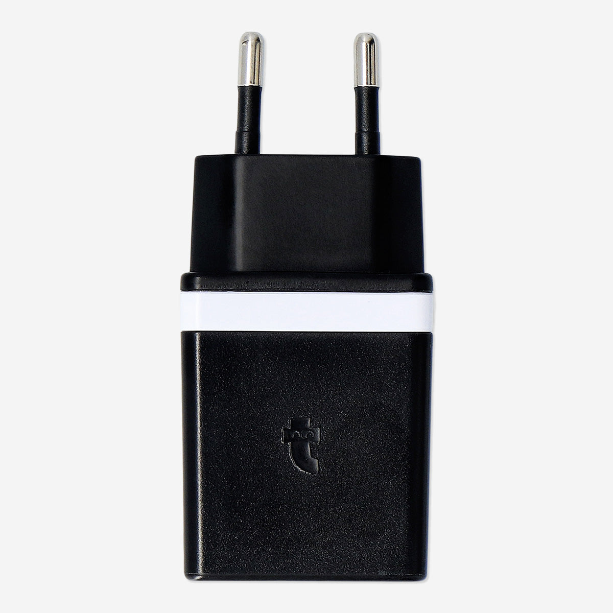 Flying Tiger Copenhagen media wall charger cable, 100 cm length, black, with USB connector and durable design.