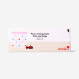 Set of 30 0.5L Flying Tiger Copenhagen grip seal bags with zip closure and heart print for kitchen storage.