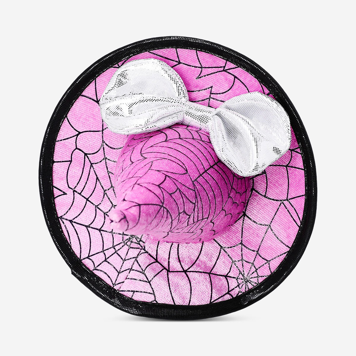Kids' party hairband with a witch's hat and bow, colorful costume accessory by Flying Tiger Copenhagen
