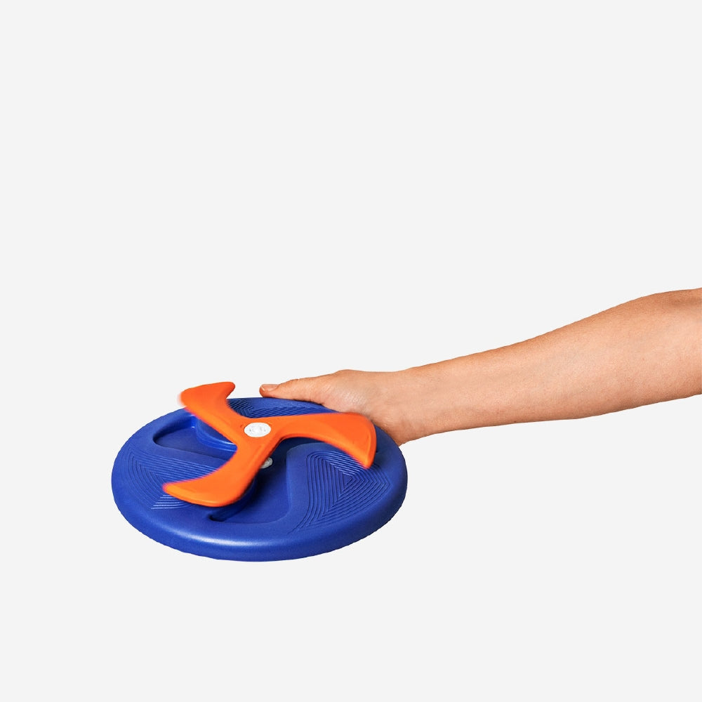 Colorful 3-in-1 flying disc toy by Flying Tiger Copenhagen, designed for outdoor play and fun.