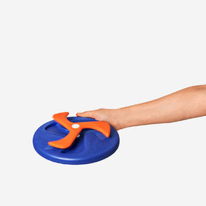 Colorful 3-in-1 flying disc toy by Flying Tiger Copenhagen for outdoor play and active fun.